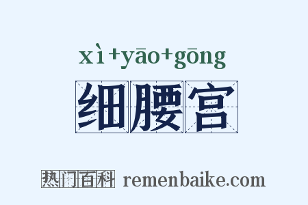 细腰宫是什么意思的图片
